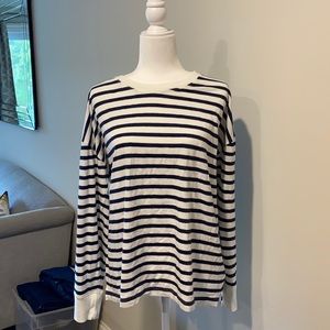 NWT J Crew striped long sleeved women’s shirt